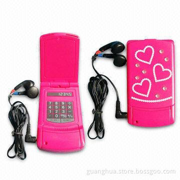 Pocket Radios, Measures 8.9 x 5.0 x 1.3cm, Powered by 2 Pieces AG13 Batteries, Made of ABS Material